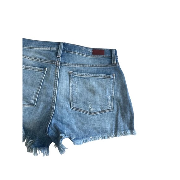 WHETHERLY Frayed Cutoff Denim Shorts Size US 4 / 27 - Picture 4 of 10